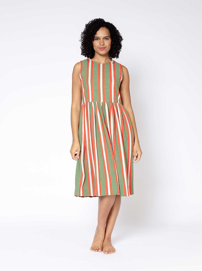 Ace & Jig Cecelia Dress | Pre Spring 25 | Fennel