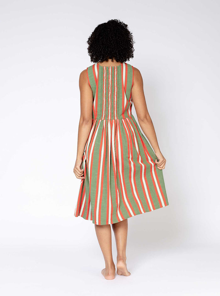 Ace & Jig Cecelia Dress | Pre Spring 25 | Fennel