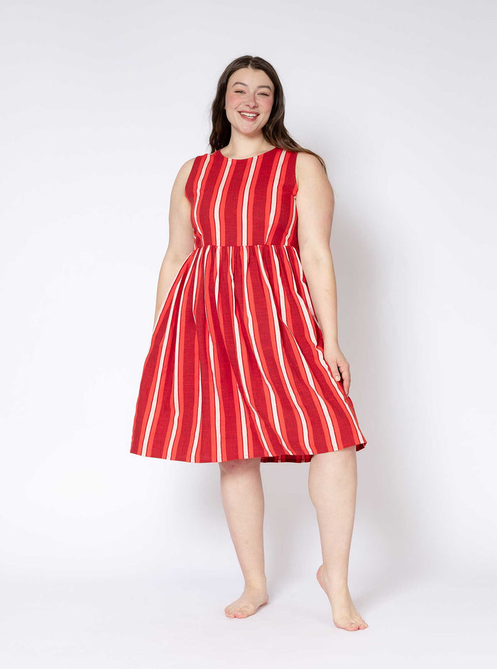 Ace & Jig Cecelia Dress | Pre Spring 25 | Madder