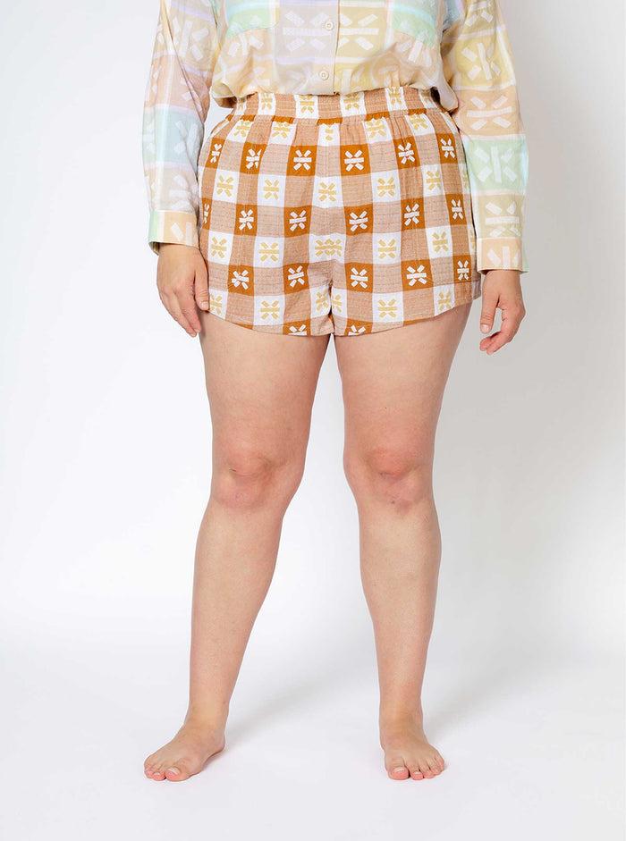 ace & jig cloud short | spring 25 | tanlines