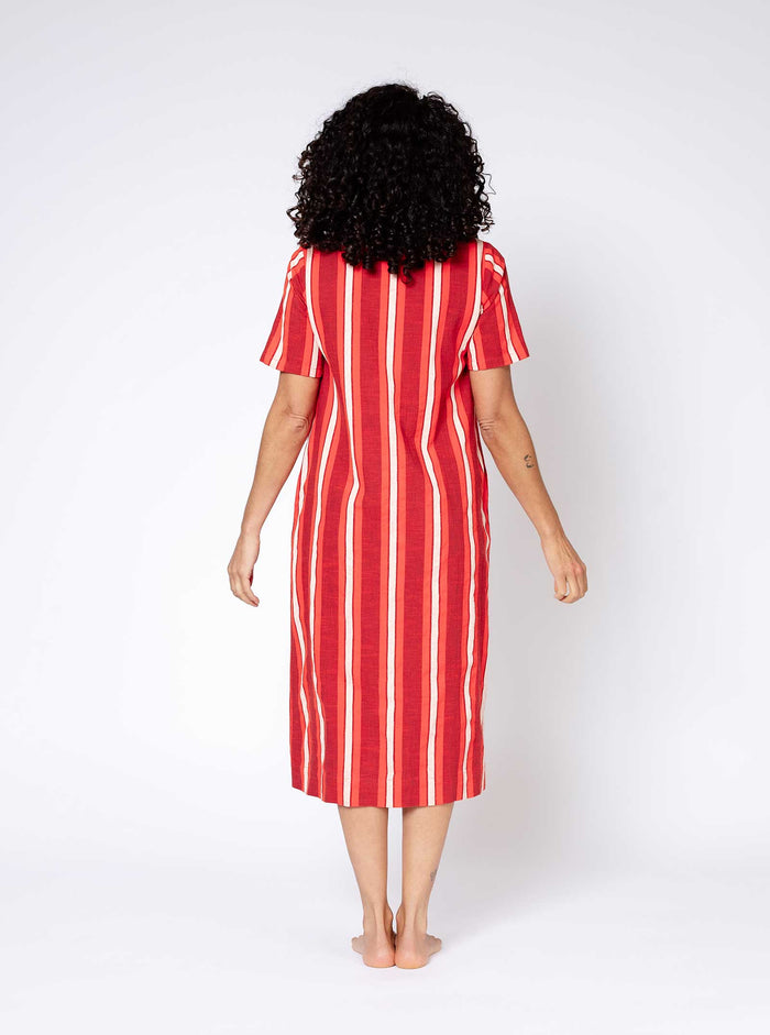 Ace & Jig Edith Dress | Pre Spring 25 | Madder