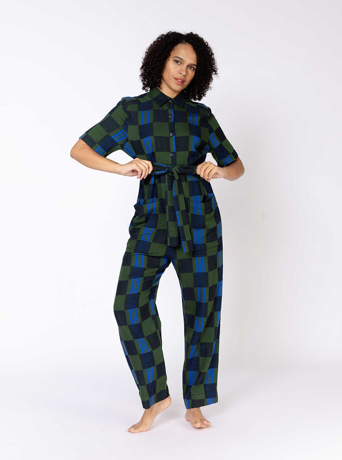 ace & jig ernie jumpsuit | resort 24 | snap