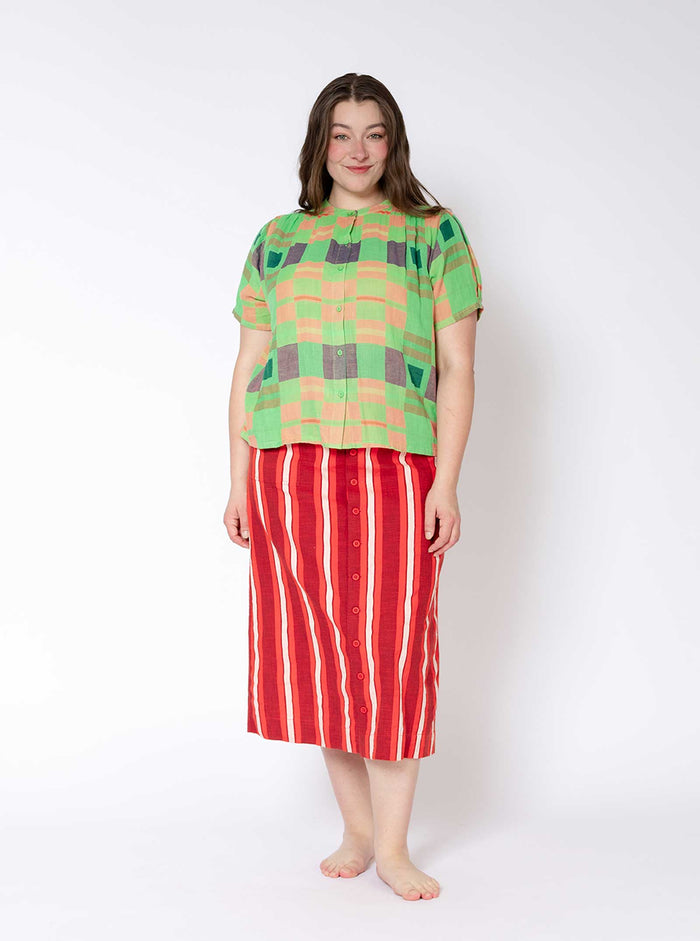 Ace & Jig Gina Blouse | Pre Spring 25 | Tea