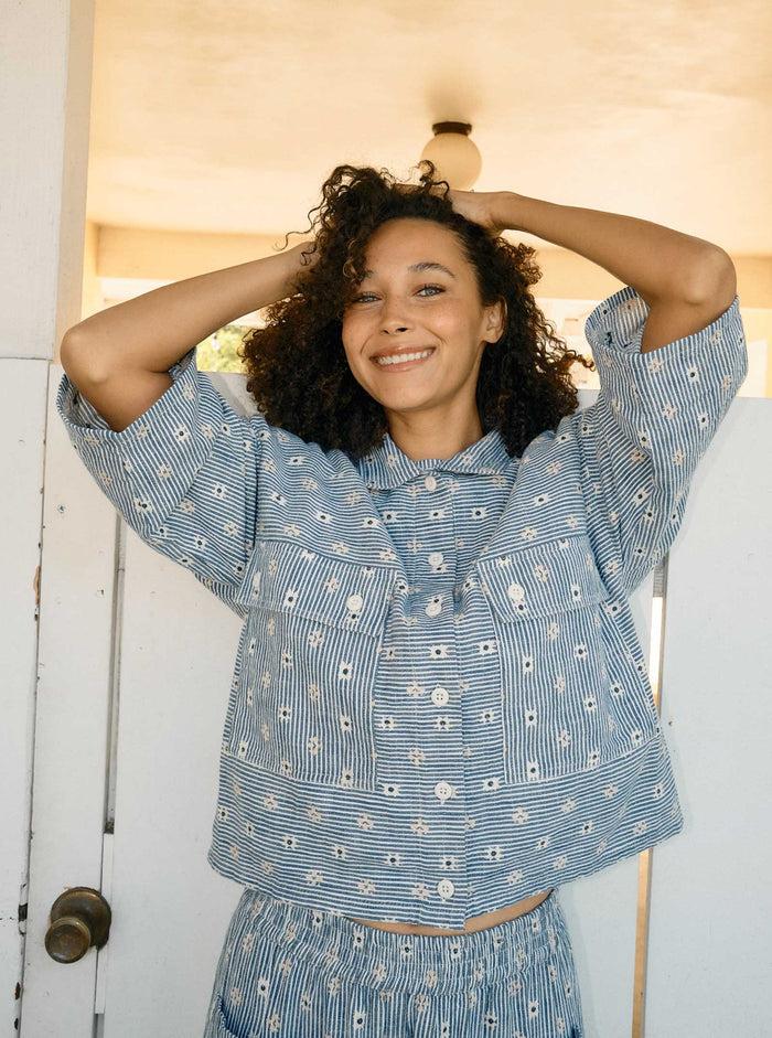 ace & jig hillman cardi | spring 25 | poem