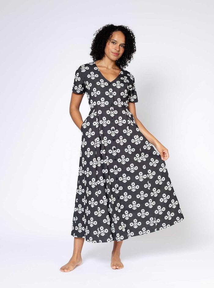 ace & jig joyce dress | pre spring 25 | gardenia