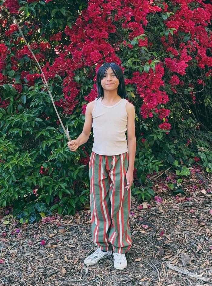 ace & jig kids balloon pant | spring 25 | fennel