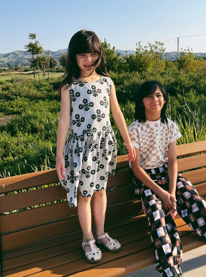 ace & jig kids daisy dress | spring 25 | seedpearl