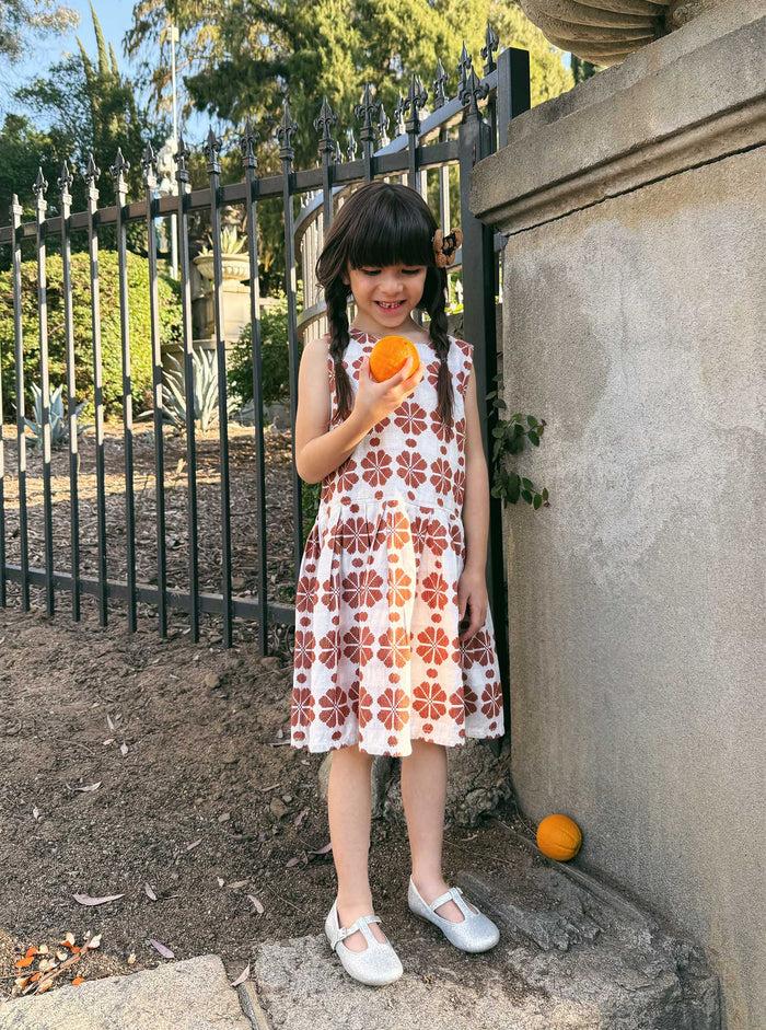 ace & jig kids daisy dress | spring 25 | wildflower