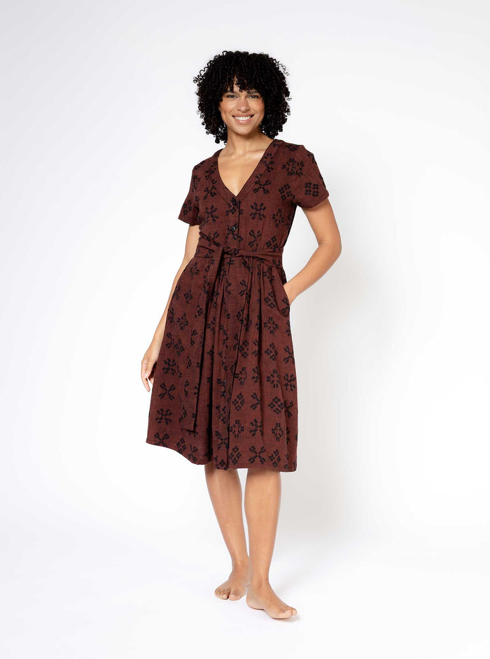 Ace & Jig Miranda Dress | Spring 25 | Ganache