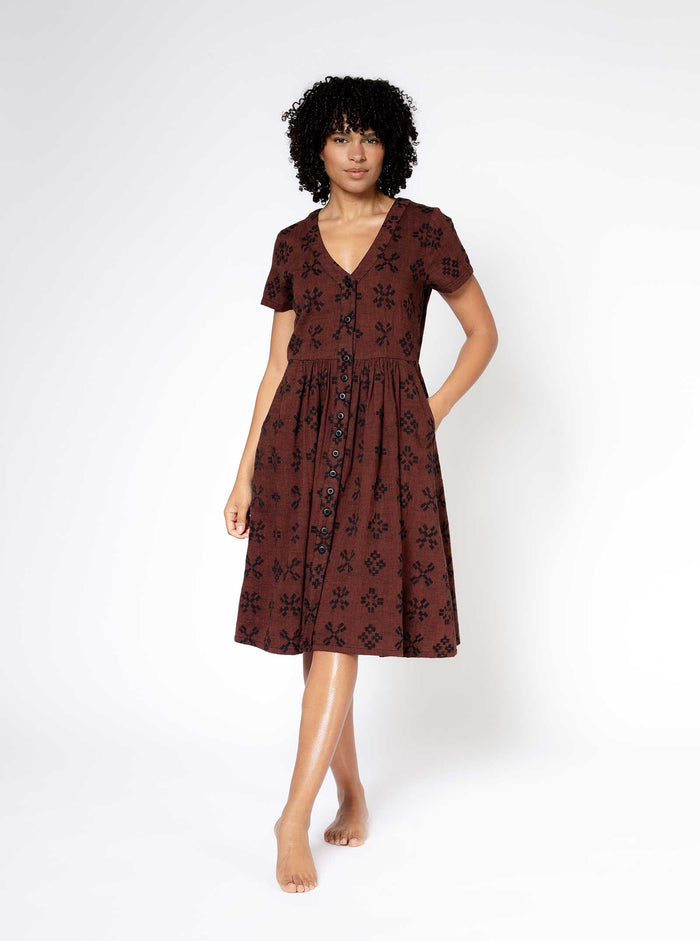 Ace & Jig Miranda Dress | Spring 25 | Ganache