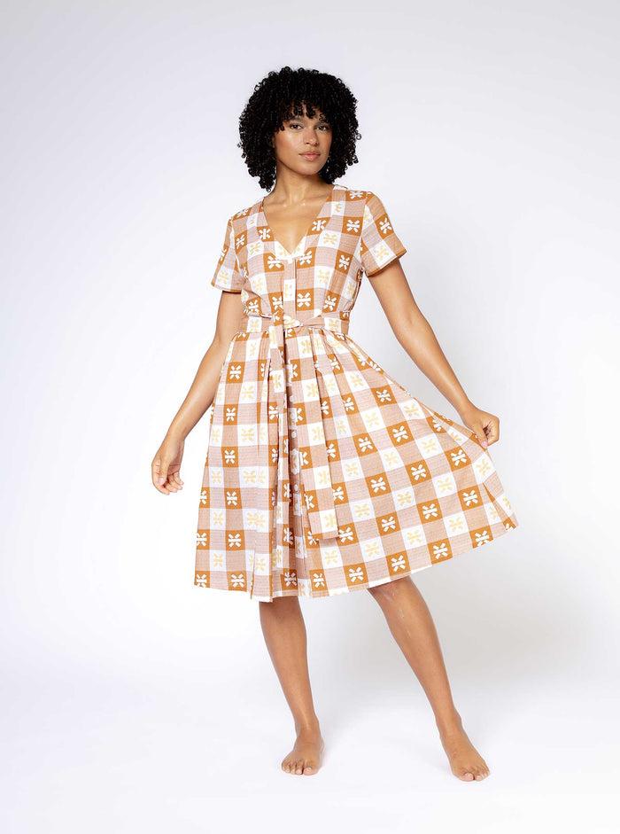 ace & jig miranda dress | spring 25 | tanlines