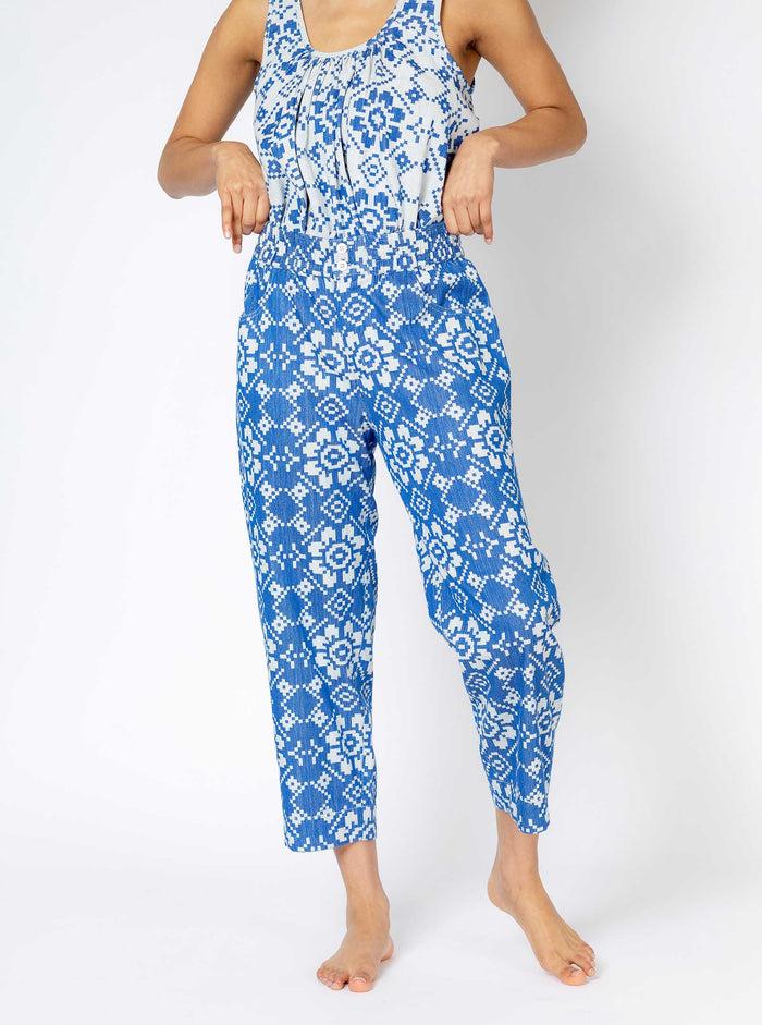 Ace & Jig Nicky Pant | Spring 25 | Blue Pastime