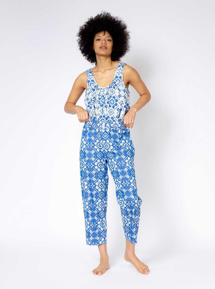 Ace & Jig Nicky Pant | Spring 25 | Blue Pastime