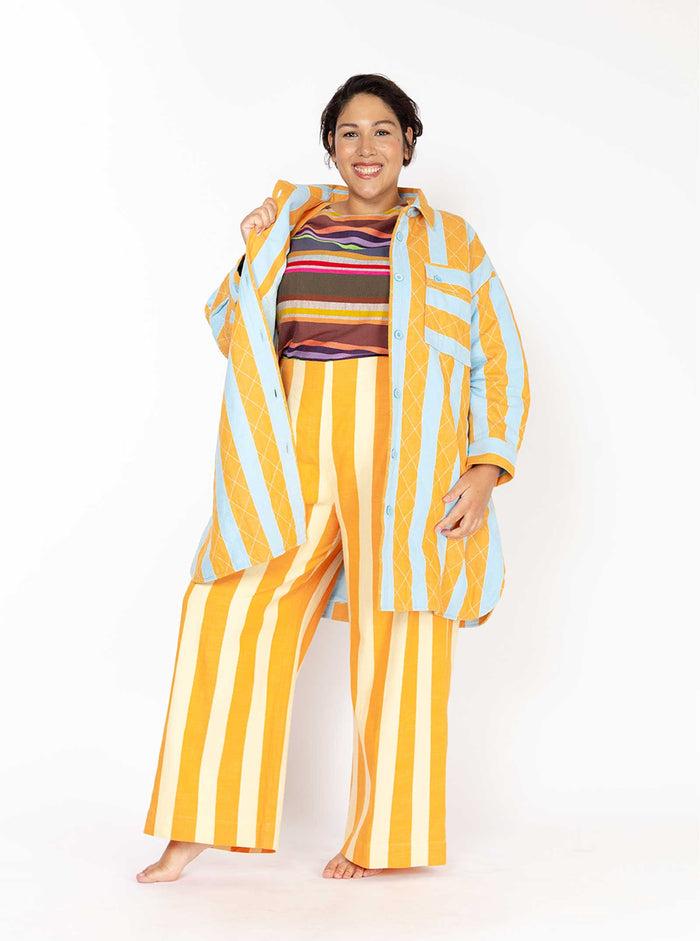 ace & jig quilted overcoat | fall 24 | bistro