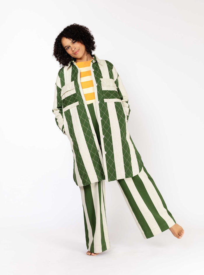 ace & jig quilted overcoat | fall 24 | salon