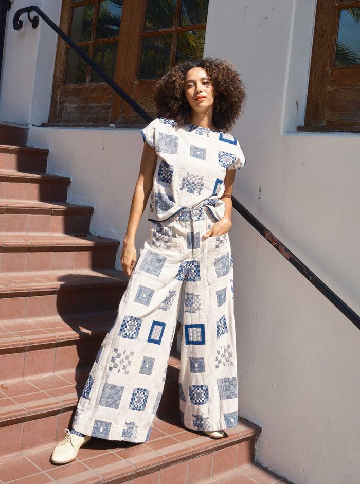 ace & jig quimby pant | resort 24 | sand dollar