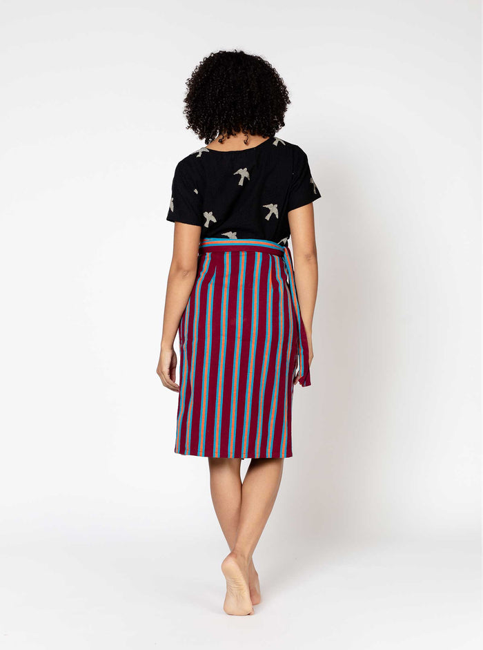 Ace & Jig Reversible Wrap Skirt | Fall 24 | Rally