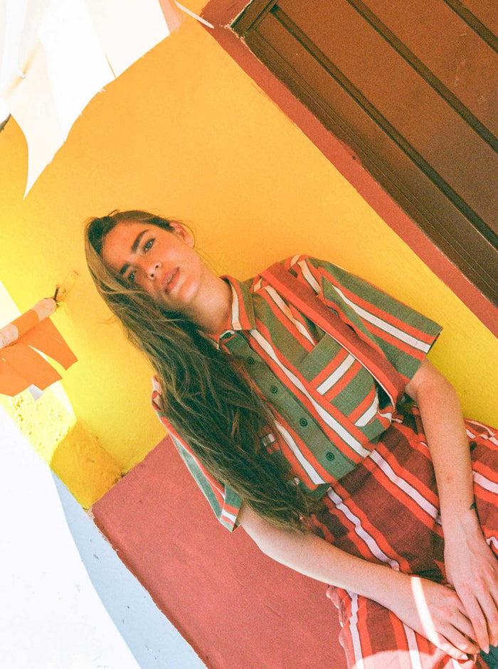 ace & jig rory shirt | pre spring 25 | fennel