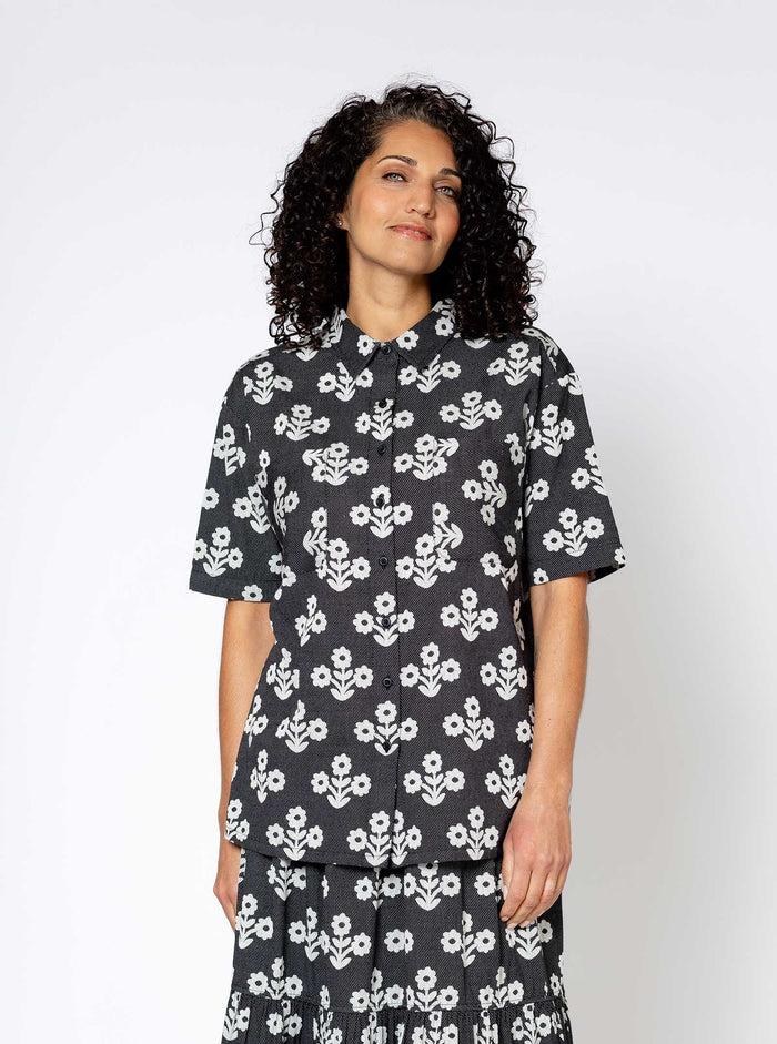 ace & jig rory shirt | pre spring 25 | gardenia