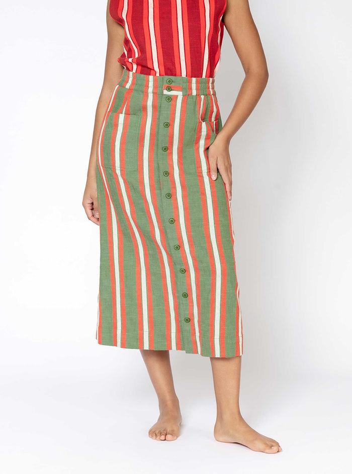 ace & jig ruth skirt | pre spring 25 | fennel