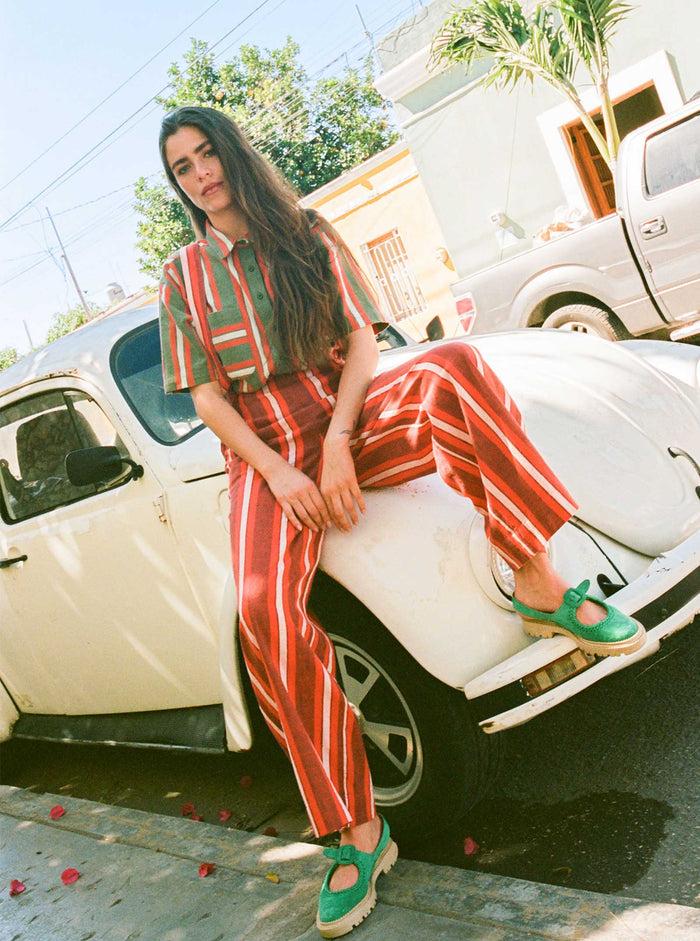 ace & jig sailor pant | pre spring 25 | madder