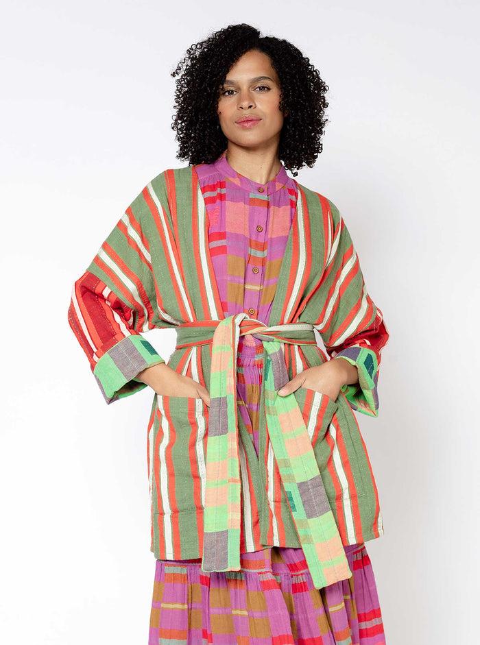 Ace & Jig Short Quilted Duster | Pre Spring 25 | Fennel