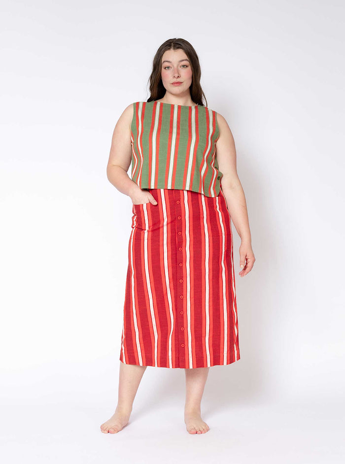 Ace & Jig Skipper Tee | Pre Spring 25 | Fennel