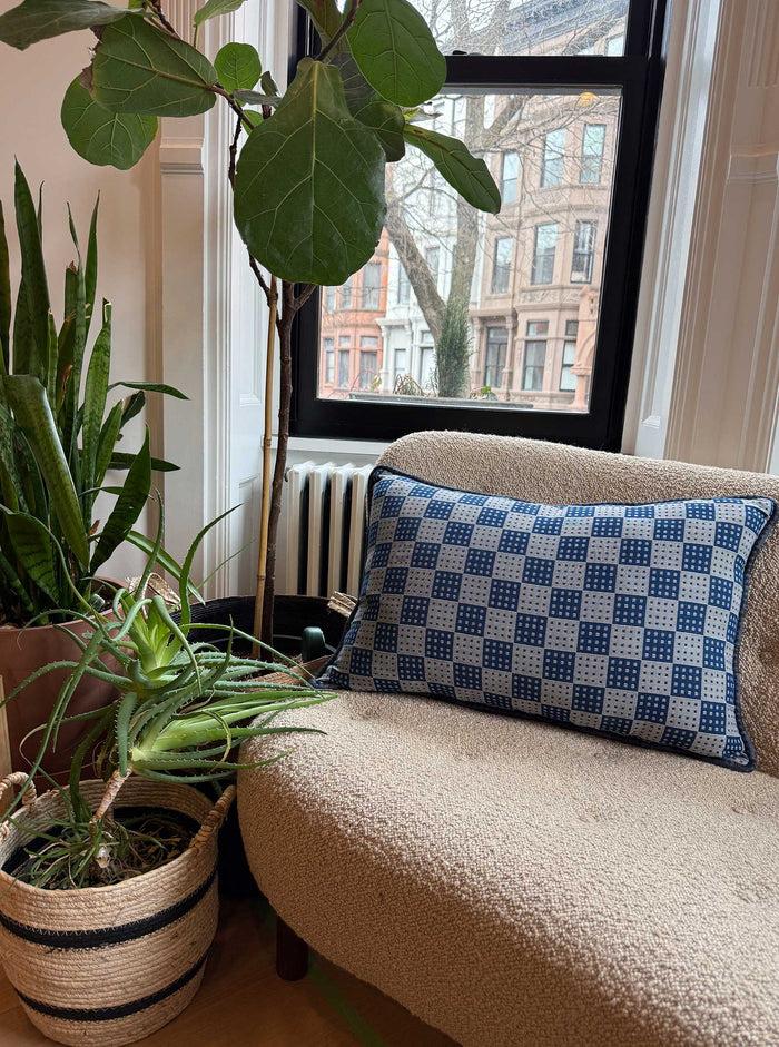 ace & jig snuggle piped pillow | home | dice