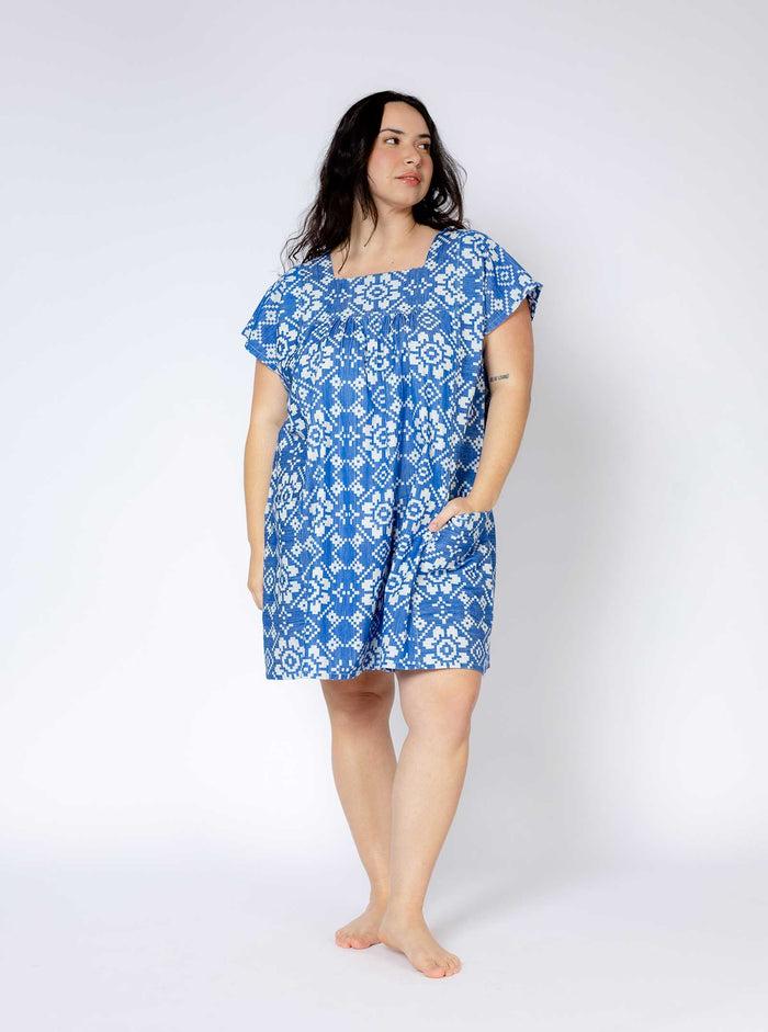 ace & jig sophie dress | spring 25 | blue pastime