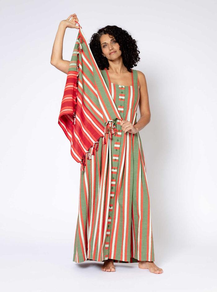 ace & jig tassel bandana | pre spring 25 | fennel