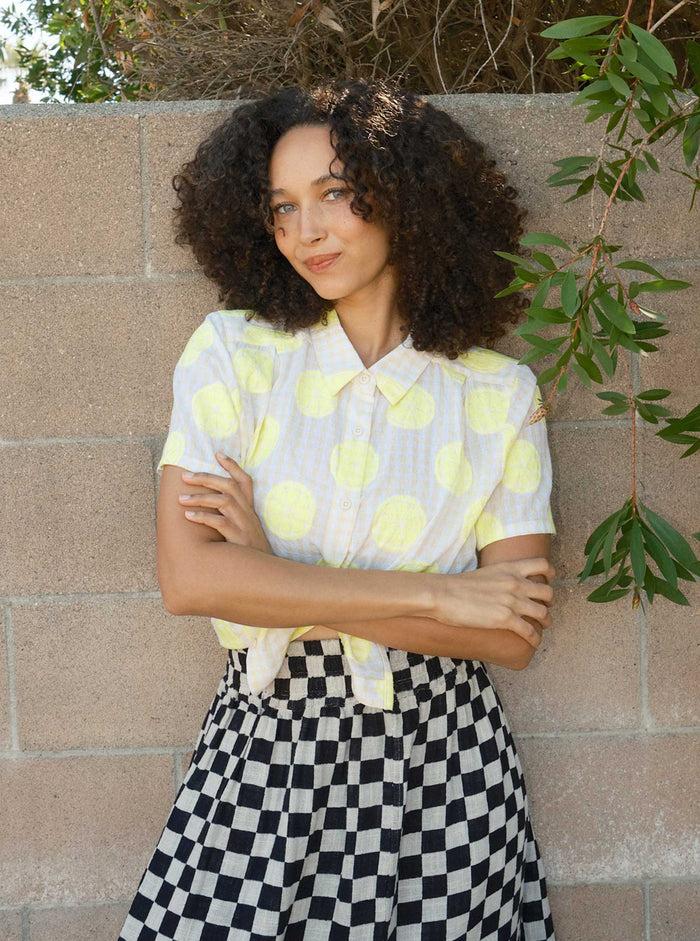 ace & jig winnie top | spring 25 | lemonade