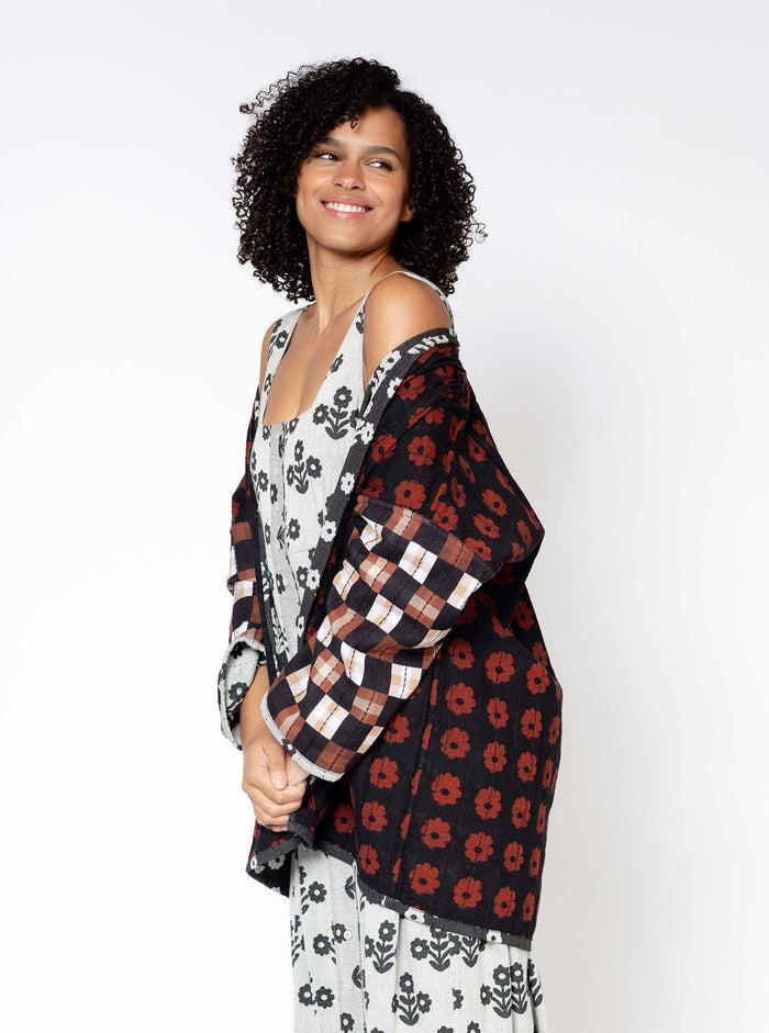 Ace & Jig Short Quilted Duster | Pre Spring 25 | Gardenia