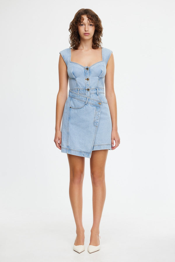 acler AMESBURY MINI DRESS