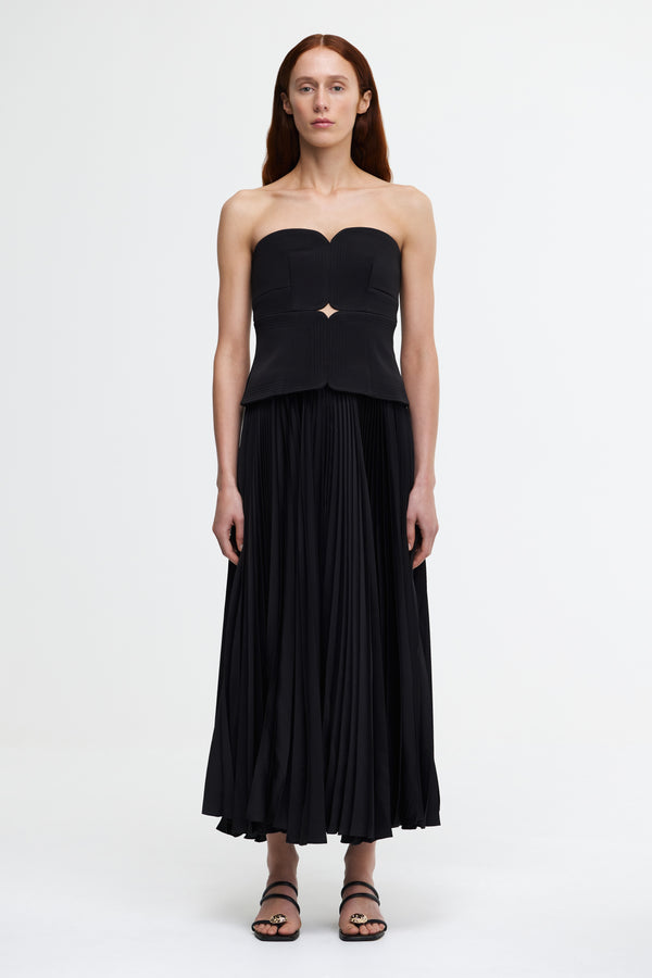 acler AVONLEA MIDI DRESS