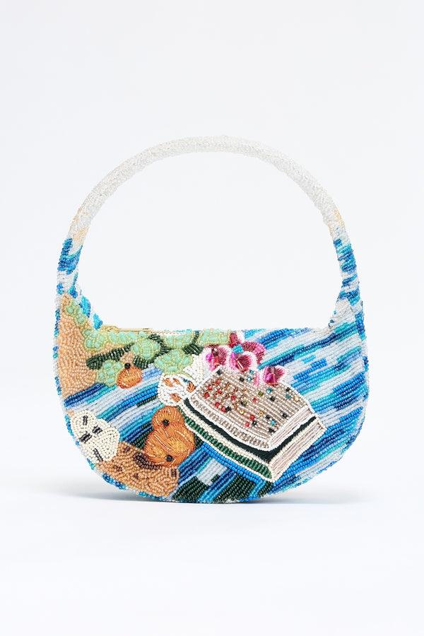 acler BEAD BIRCH BAG