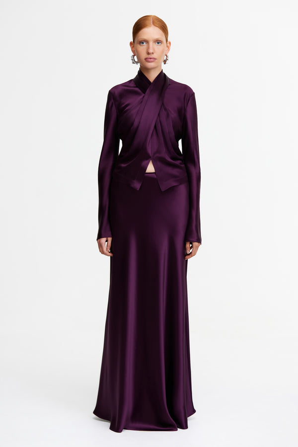 acler BROSA MAXI SKIRT