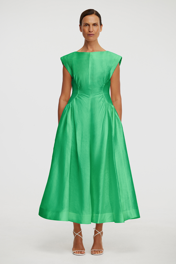 acler EMERY MIDI DRESS