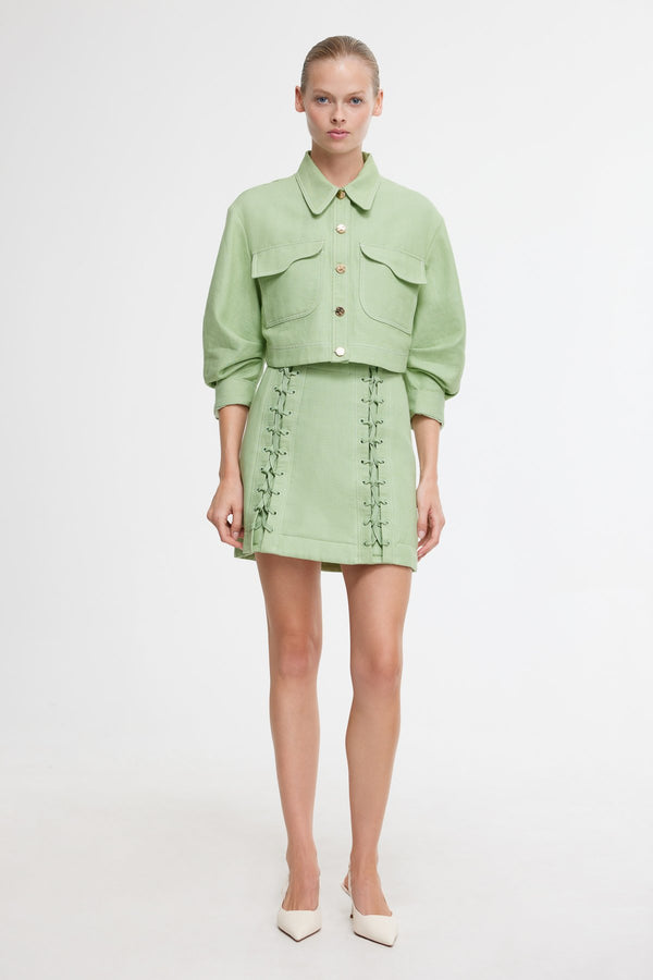 acler FERGUSON MINI SKIRT