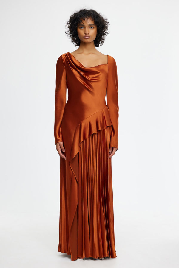 acler HARRISTON MAXI DRESS