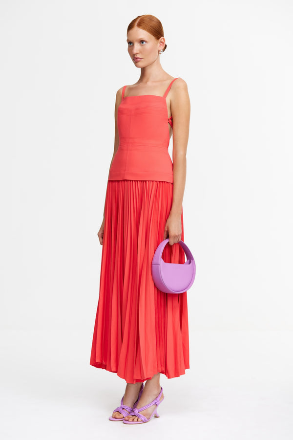 Acler LEASGILL MIDI DRESS