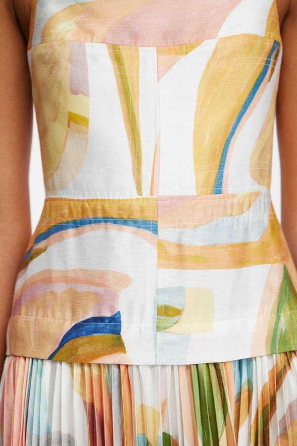 Acler LEASGILL MIDI DRESS