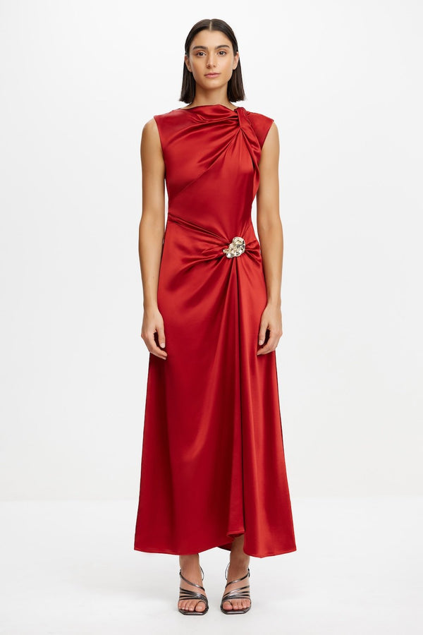 acler REDMAN MAXI DRESS