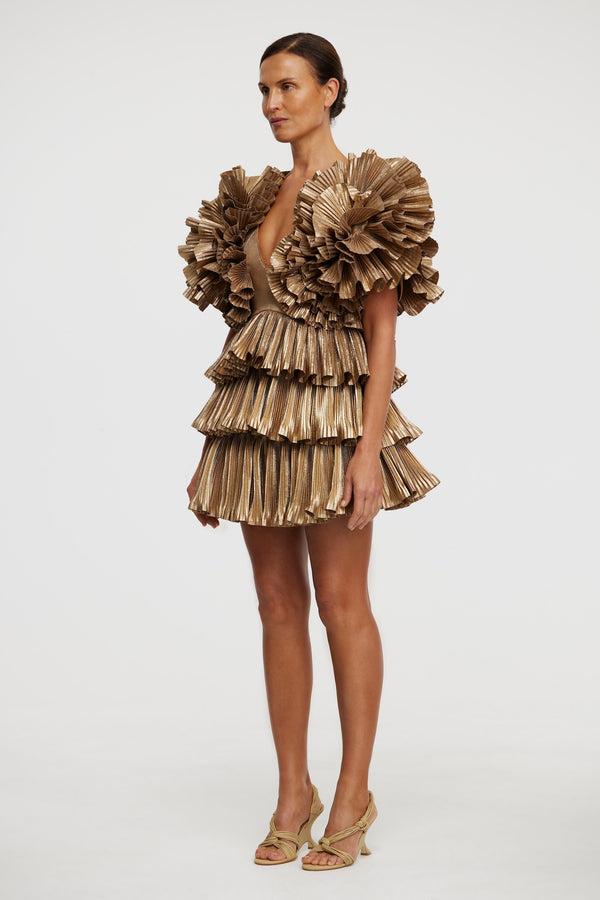 Acler SPENMOSS MINI DRESS