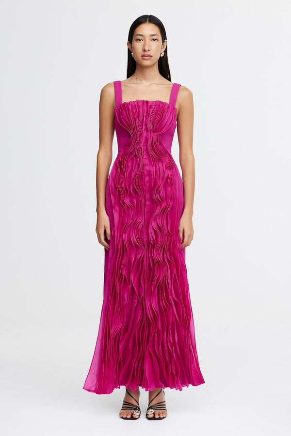 acler WIGBETH MIDI DRESS