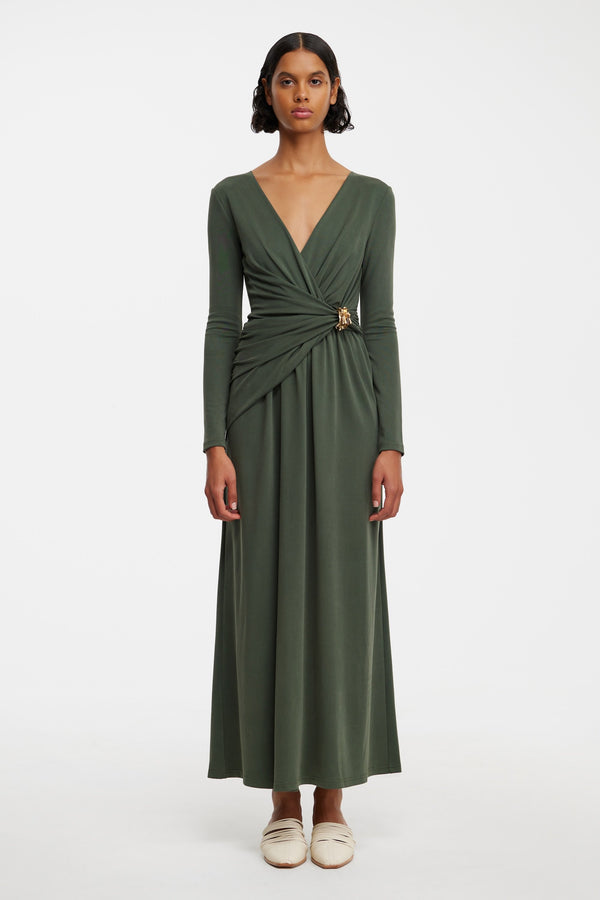 acler WYTHAM MIDI DRESS