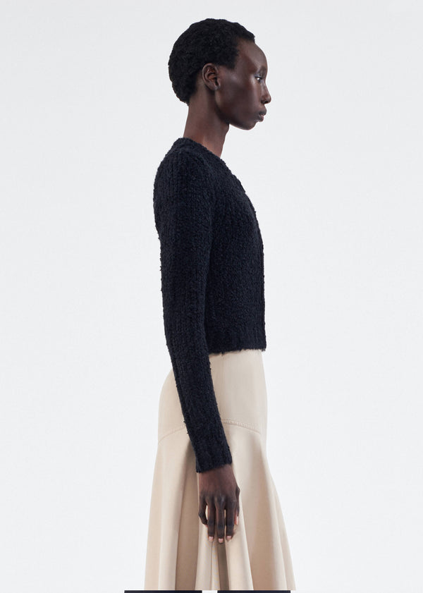 Adam Lippes Alice Cardigan Black