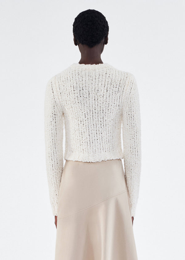 Adam Lippes Alice Cardigan Ivory