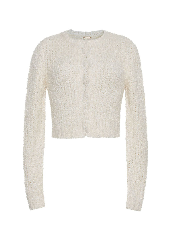 Adam Lippes Alice Cardigan Ivory