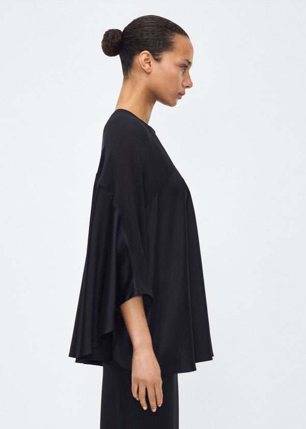 adam Lippes Apollo Top Black