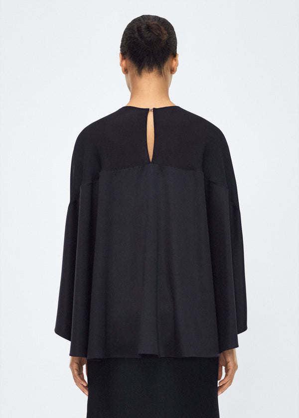 adam Lippes Apollo Top Black